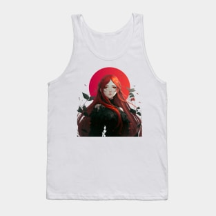 Samurai girl Tank Top